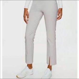 Athleta Front Slit Wander Slim Crop Pant